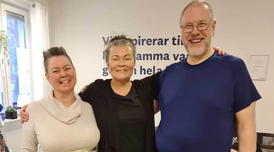 Framgångshistoria - en bit på vägen - P A och Finan -70 kg