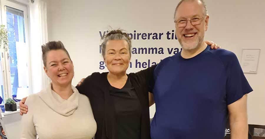 Framgångshistoria - en bit på vägen - P A och Finan -70 kg