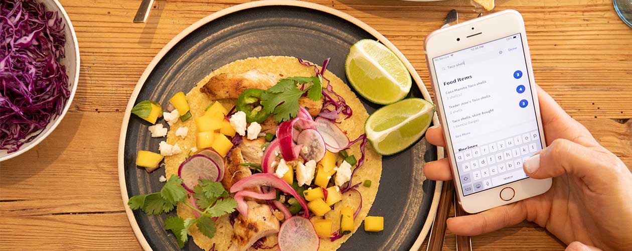 Att registrera mat hjälper dig att gå ner i vikt