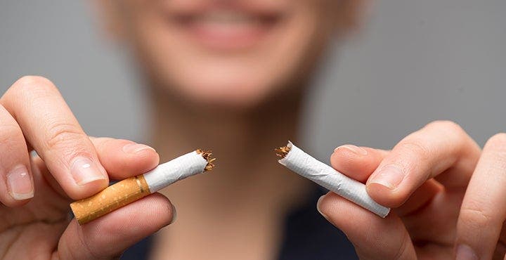 Sluta röka utan att gå upp i vikt