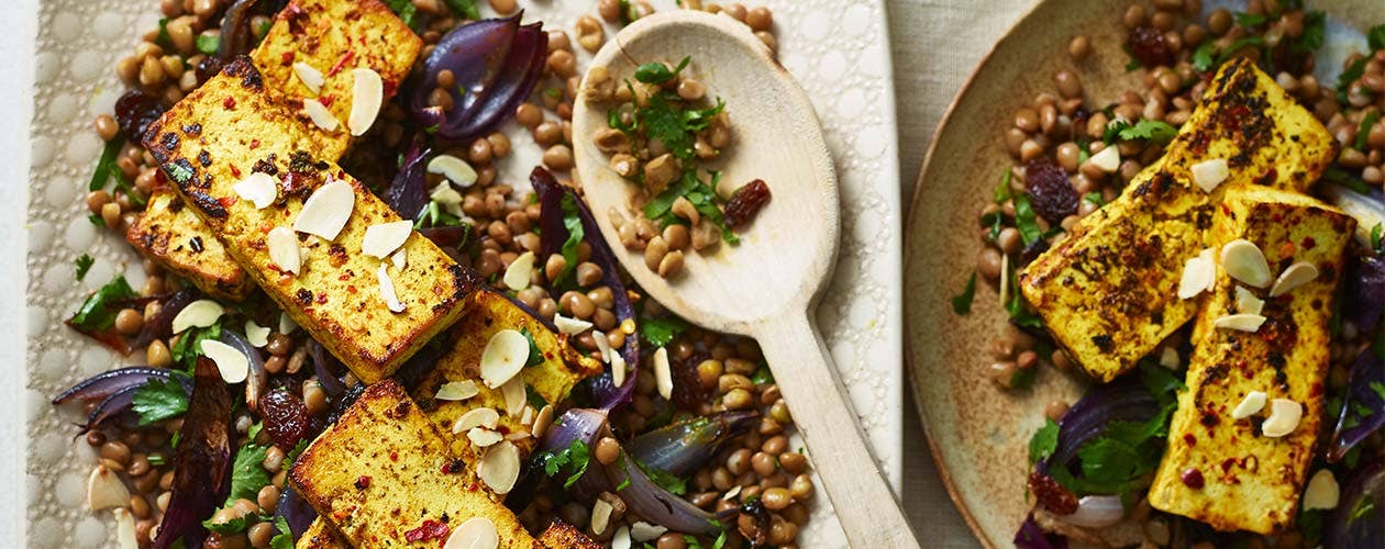 Vegetariskt protein på menyn
