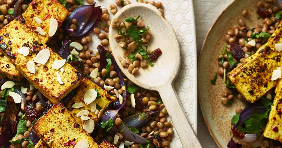 Vegetariskt protein på menyn