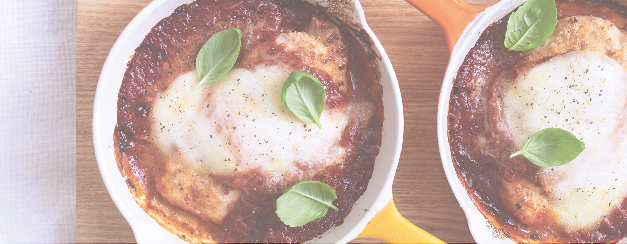 Gorgeous chicken Parmigiana