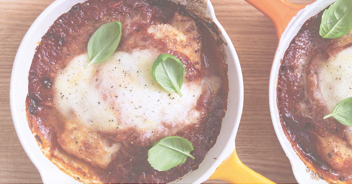 Gorgeous chicken Parmigiana