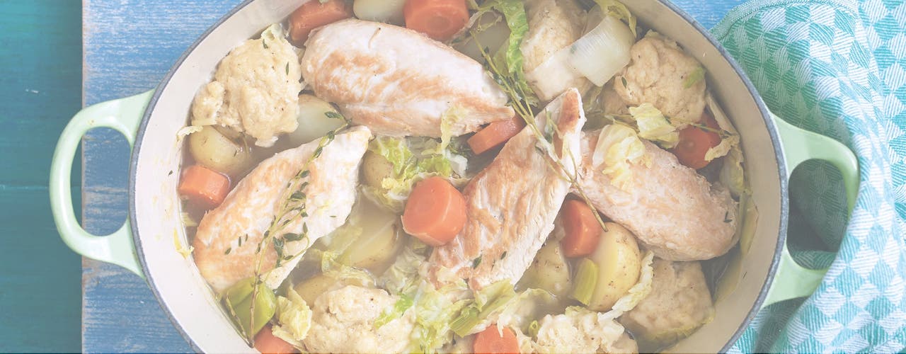 Simple chicken casserole with dumplings?