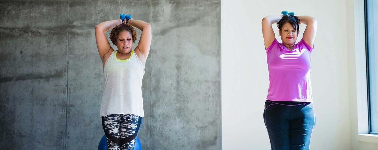 Keeping fit in your 50s