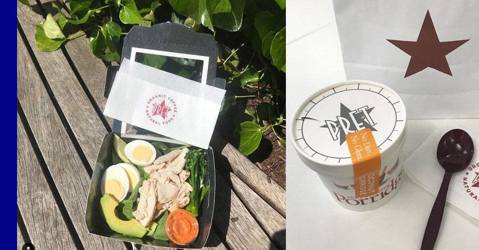 What to choose from the Pret menu if you want to lose weight