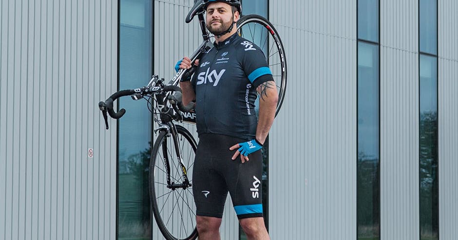 Chris: Cycling made me realise I could achieve anything