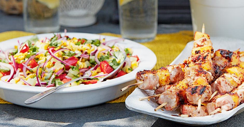Healthier barbecue favourites