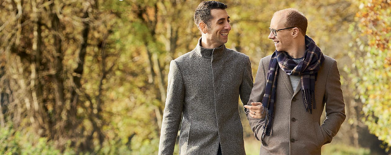 Marios and Shaun: ‘Welcome to our big slim Greek wedding!’