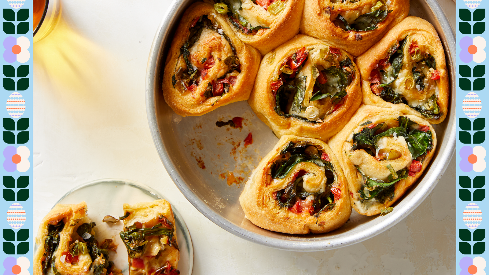 Easter Brunch Recipe: Gruyère & spinach breakfast rolls