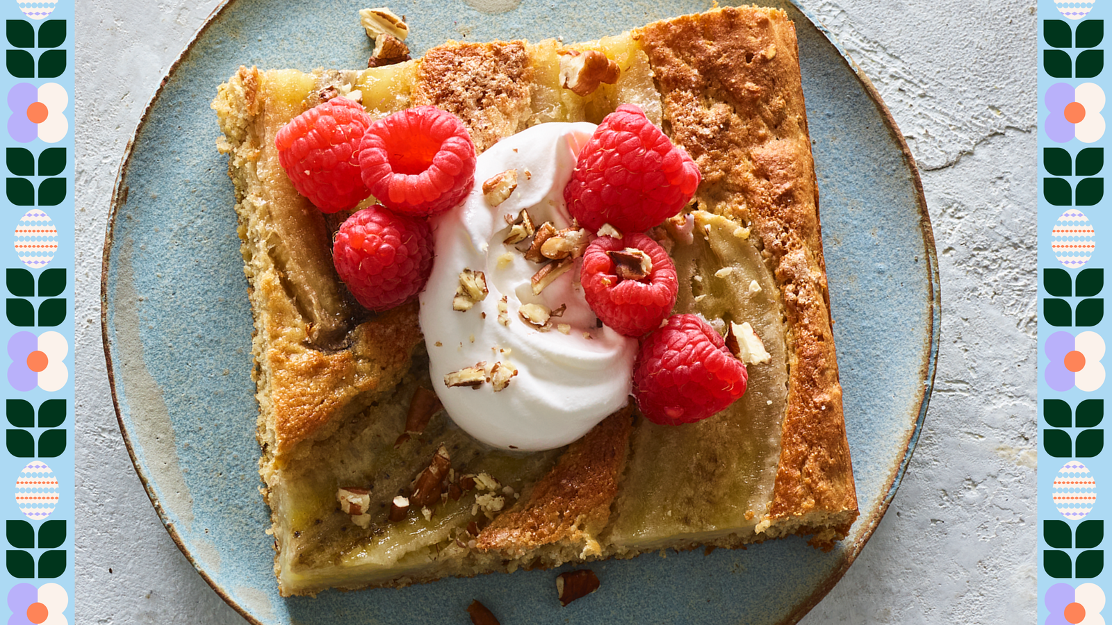 Easter Sunday Brunch Idea: Banana bread sheet pan pancakes