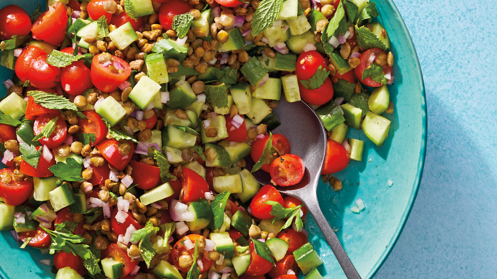 Passover Seder Dish: Classic Israeli salad