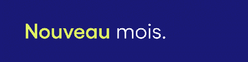 Nouvelle mois. Nouvel état d'esprit. Nouvelles habitudes. Nouveau départ. Nouveaux objectifs.