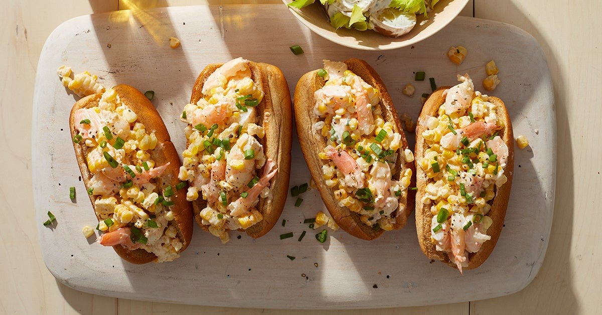 mini lobster rolls