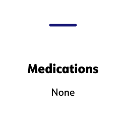 ﻿Medications, None