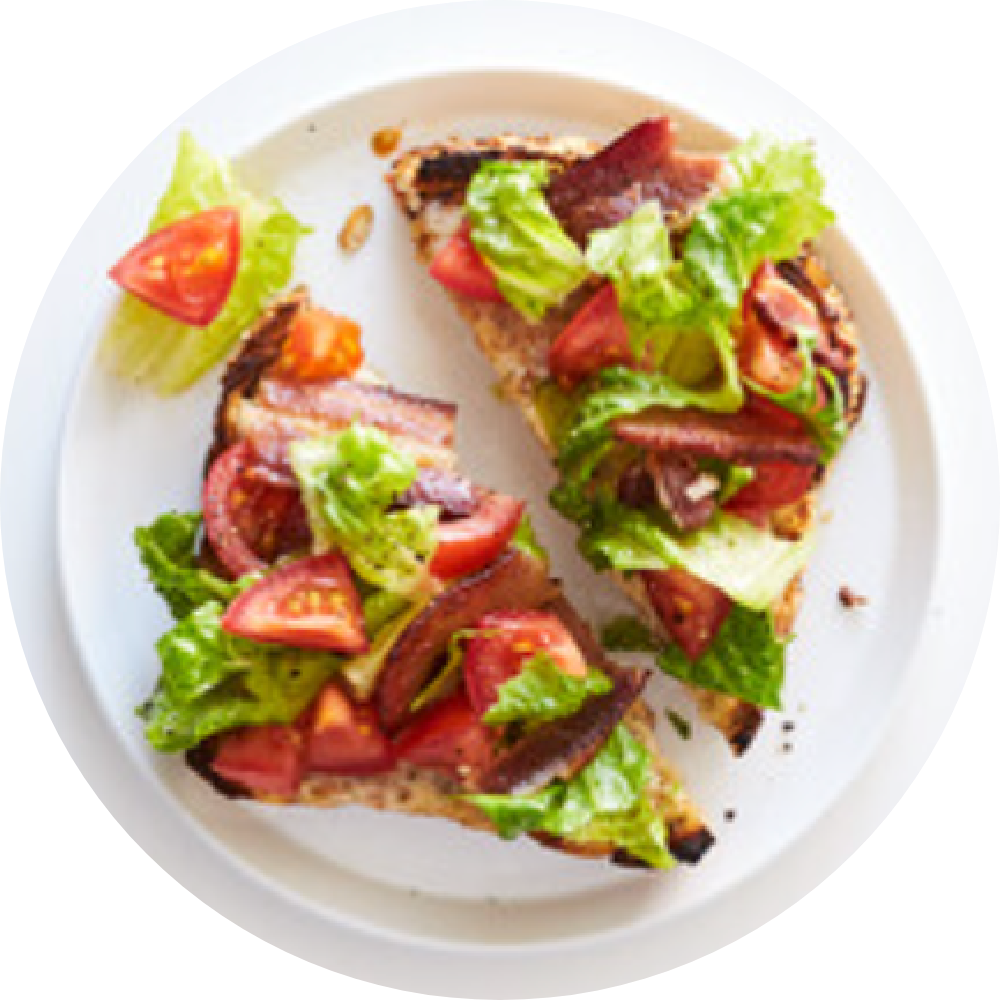 BLT Breakfast Cheese Toast