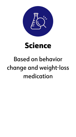 Science  Based on behavior change and weight-loss medication