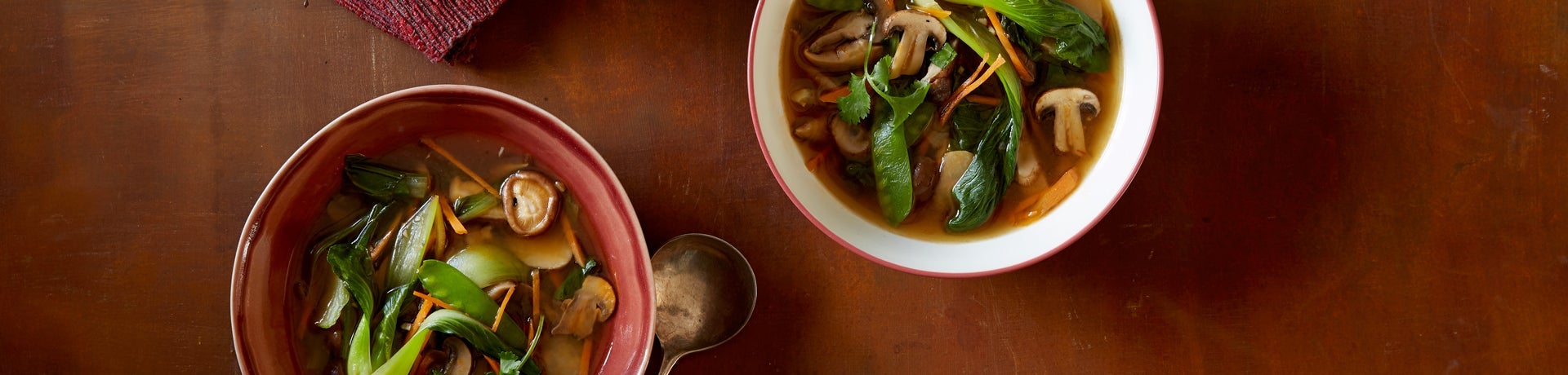 Asian mushroom soup