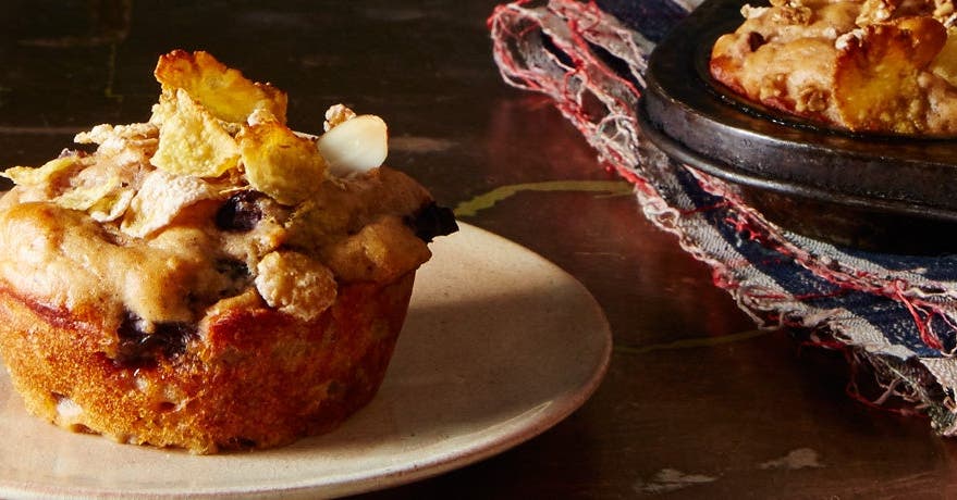 Black Cherry Yogurt Muffins