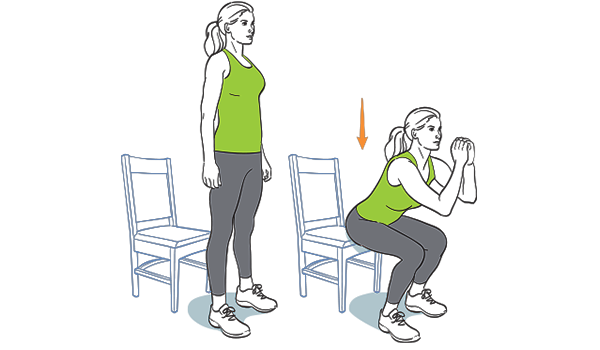 Box squats