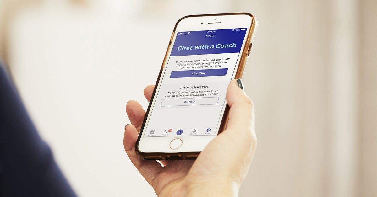 Exactly what to expect when you chat with a WeightWatchers® coach