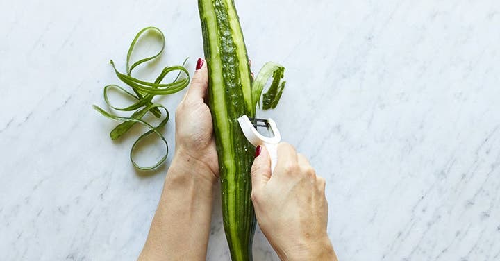 How to Slice a Cucumber
