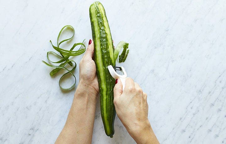 How to Slice a Cucumber