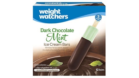 Dark Chocolate Mint Ice Cream Bars