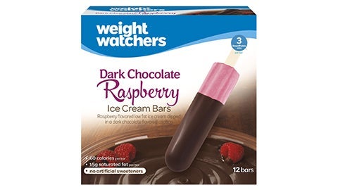 Dark Chocolate Raspberry Ice Cream Bars
