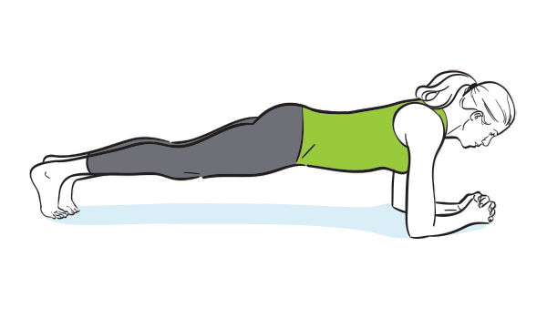 How to do a modified plank