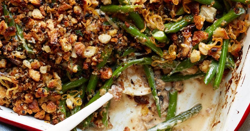 Comfort Food Face-Lift: Green Bean Casserole