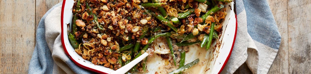 Comfort Food Face-Lift: Green Bean Casserole