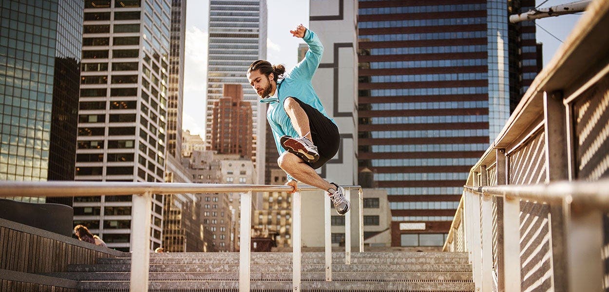 Climb the Campus with Parkour