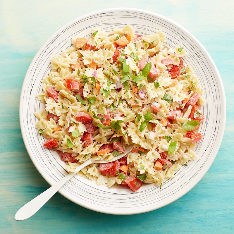 Pasta Salad with Tomato and Basil