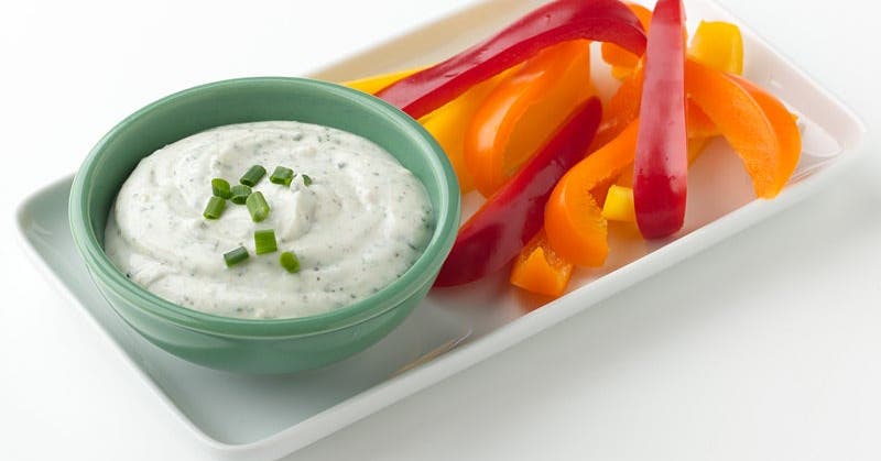 Greek yogurt ranch dip