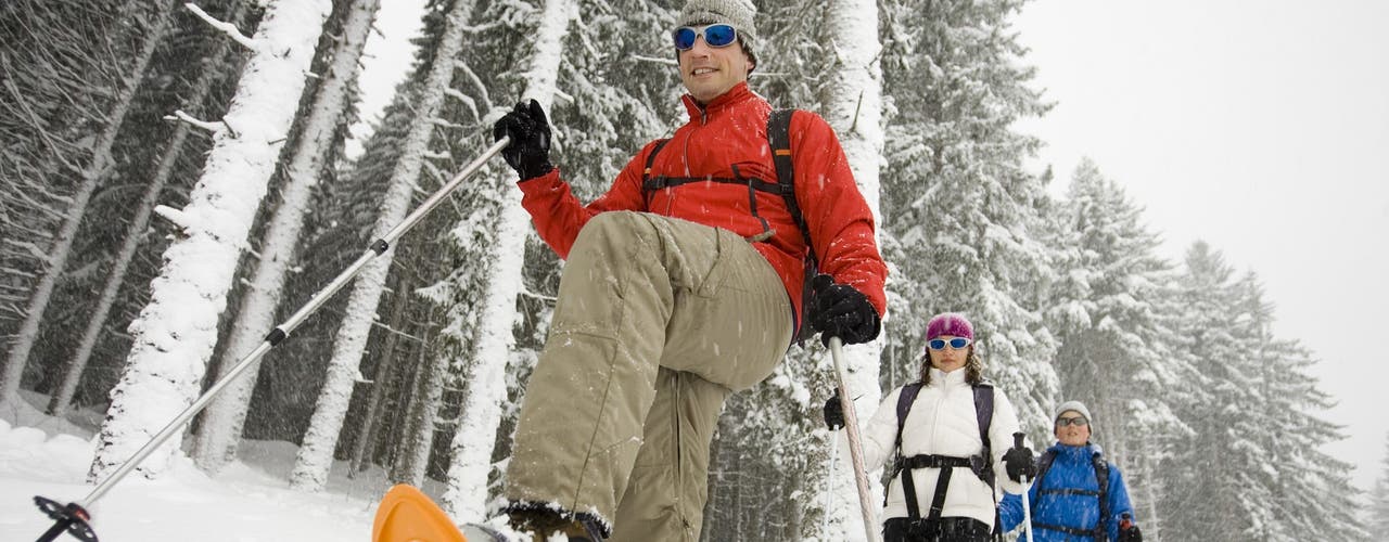 Ready, set …Cross-country ski and snowshoe