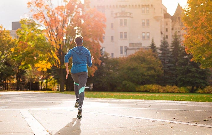 Safe fall fitness