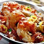  Shrimp saganaki