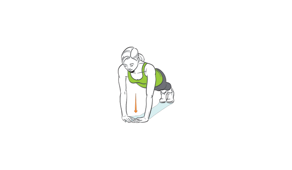 How to do a tricept focused pushup