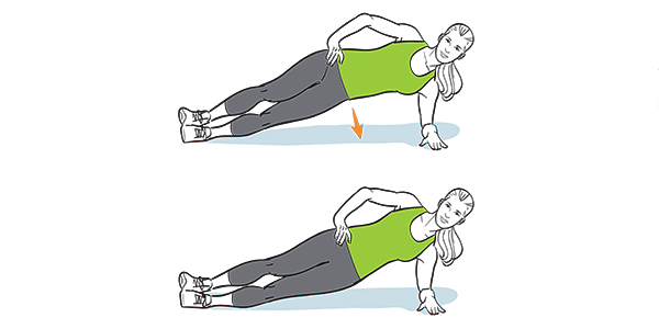 How to do a side plank