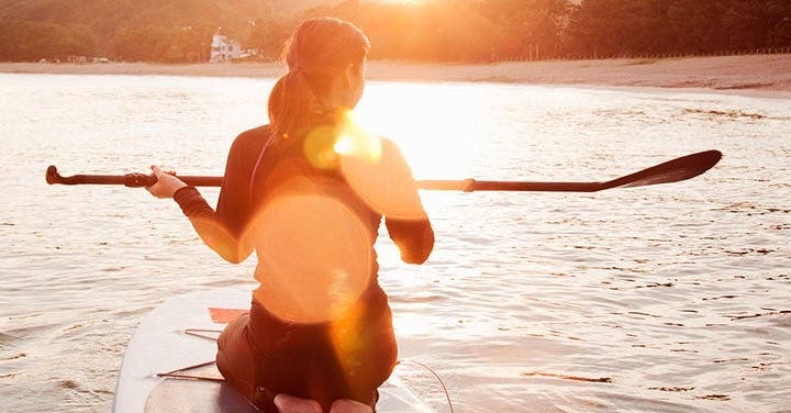 Walk on water with SUP