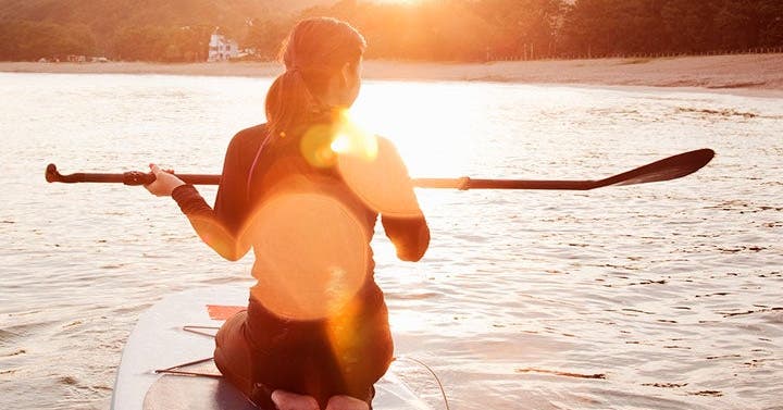 Walk on water with SUP