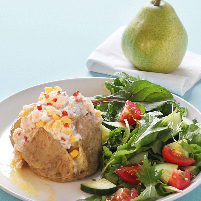 Foto av Bakad potatis med tonfisk och majs från WW ViktVäktarna