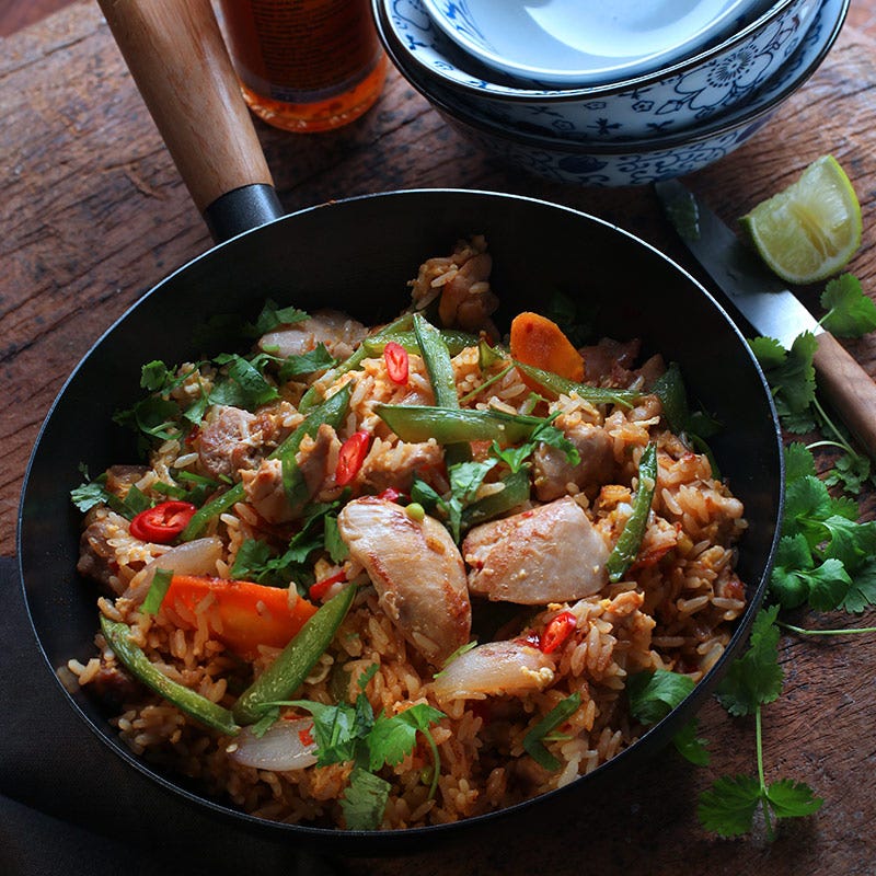 Foto av Fried rice med kyckling från WW ViktVäktarna