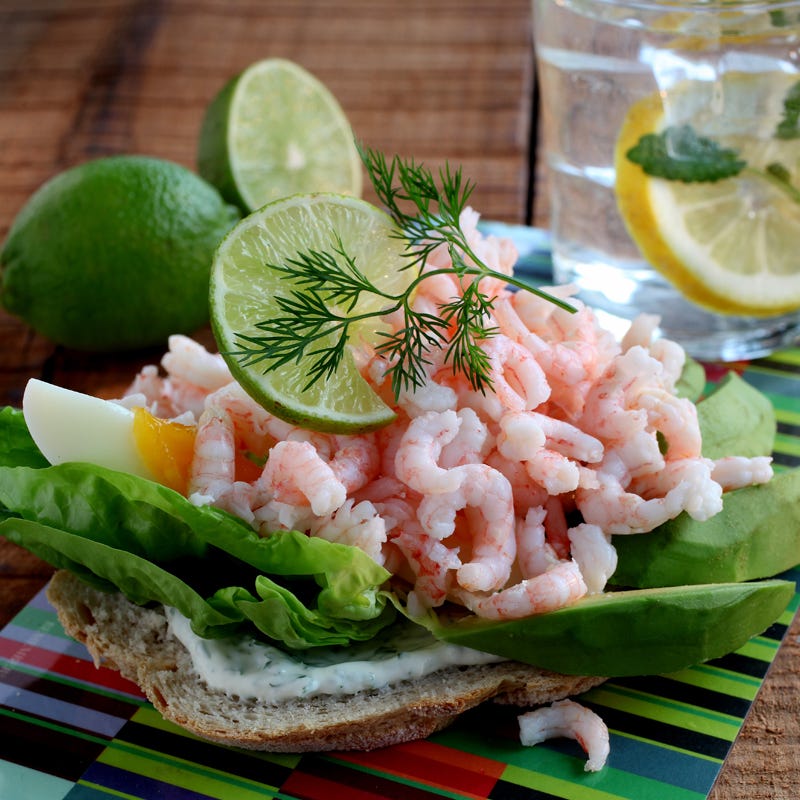 Foto av Räksmörgås med avokado från WW ViktVäktarna