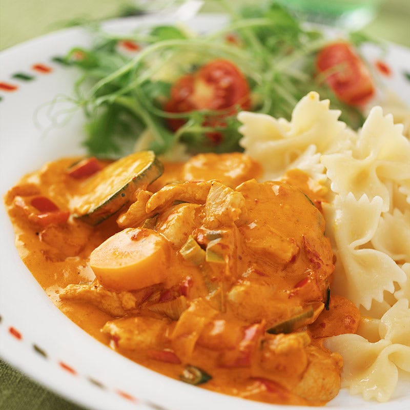 Foto av Ajvarkyckling med fullkornspasta från WW ViktVäktarna