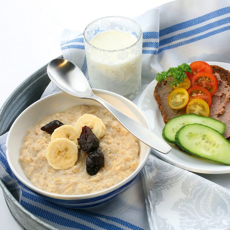 Foto av Grötfrukost med banan från WW ViktVäktarna
