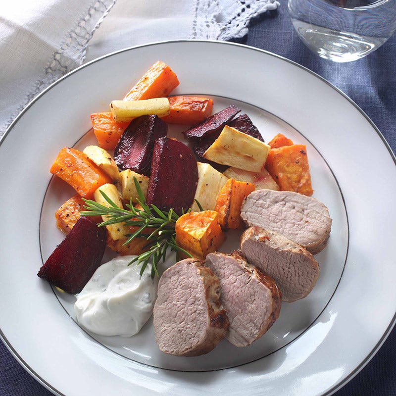 Foto av Fläskfilé med ugnsbakade grönsaker från WW ViktVäktarna