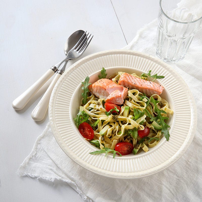 Foto av Lax med pasta al pesto från WW ViktVäktarna